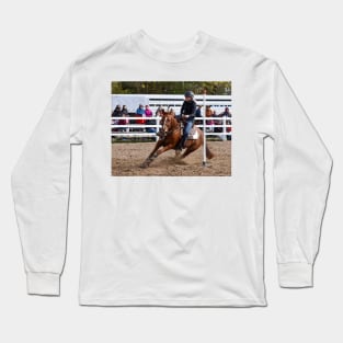 Barrel racing Long Sleeve T-Shirt